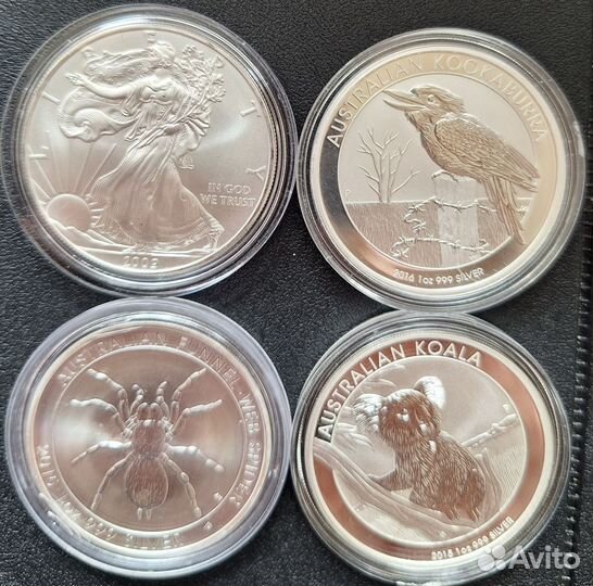 1. Инвестиционные монеты серебро