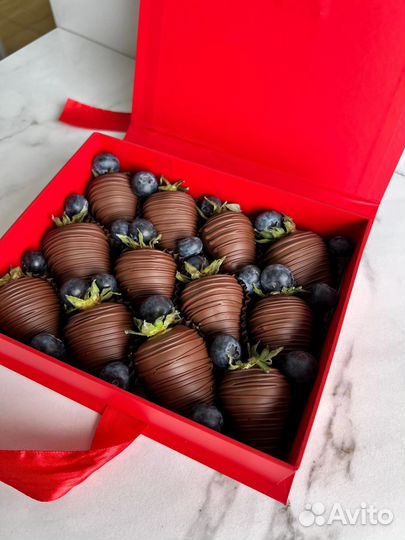 Клубника в бельгийском шоколаде