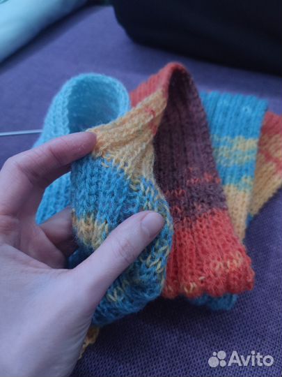 Шарф ручной работы