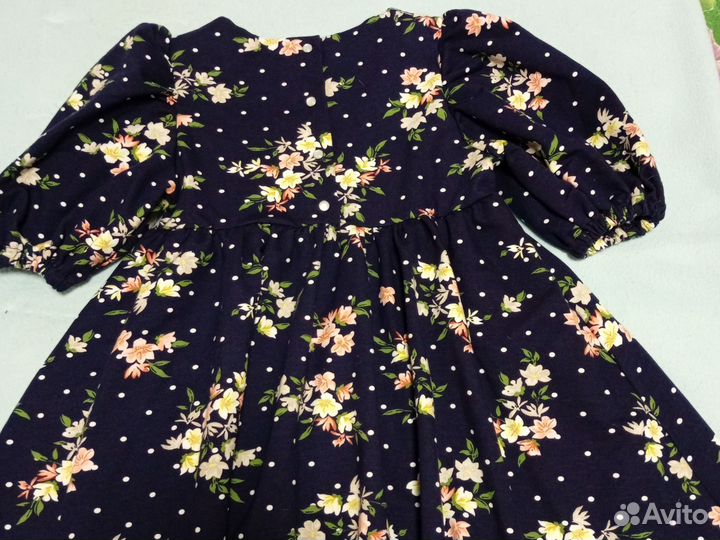 Платье для девочки 116 122 новое