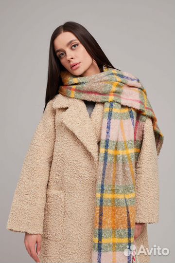 Женский теплый палантин