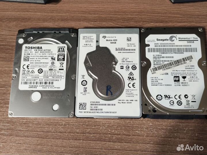 Hdd SATA 500gb 2.5