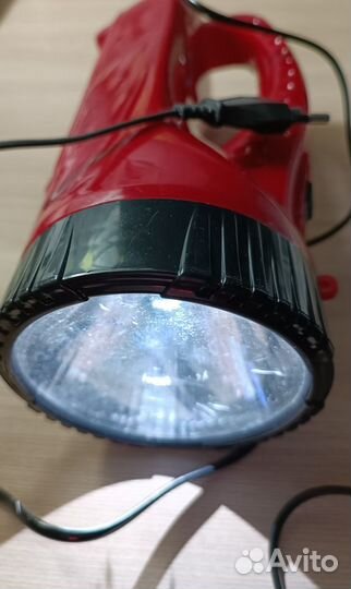 Фонарь кемпинговый аккумуляторный 