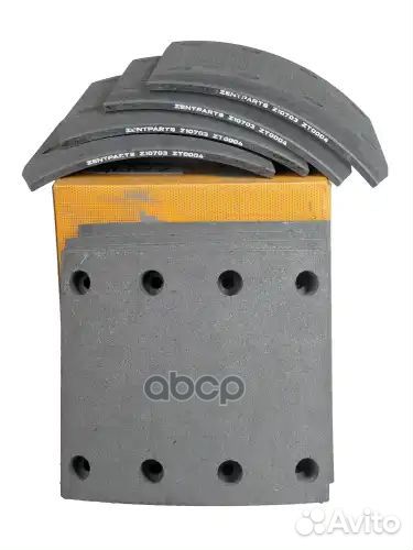 Накладки тормозные STD 19283 20.2-16.7 (420x178)