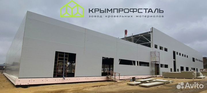 Кровельные сэндвич-панели (roof-lock)