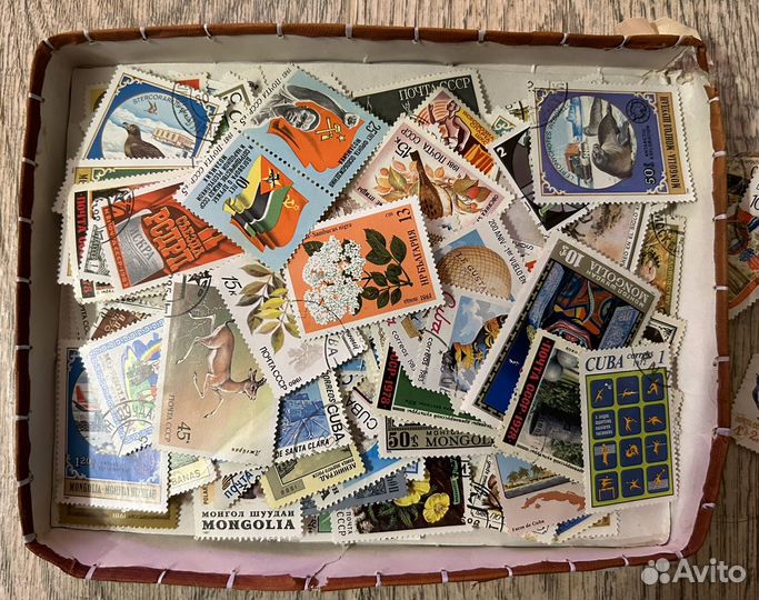 Марки почтовые разные
