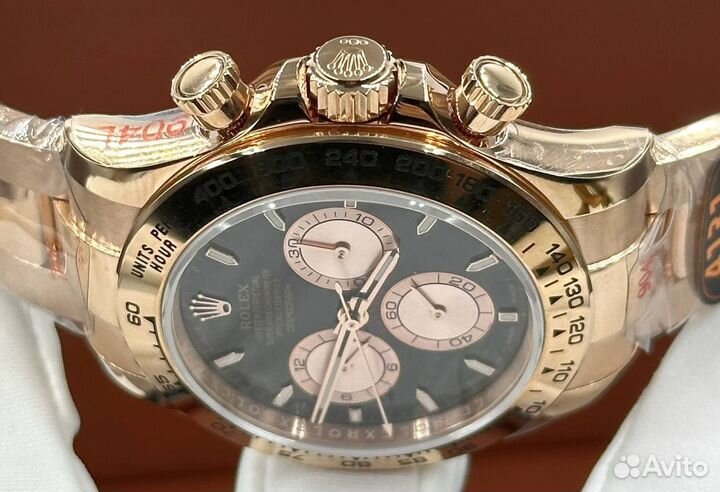 Часы Rolex Daytona Rose Gold Black Dial