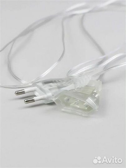 Удлинитель и клипсы для гирлянд