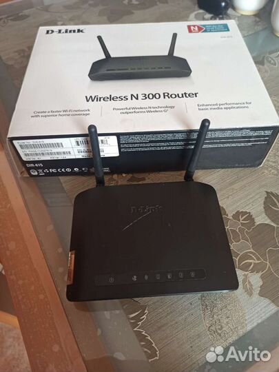 Роутер d link N 300