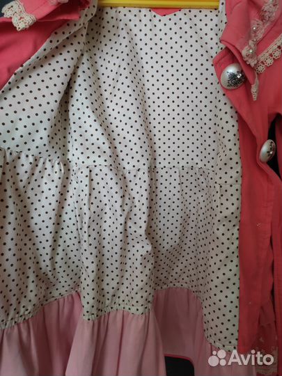 Пальто для девочки 160/72