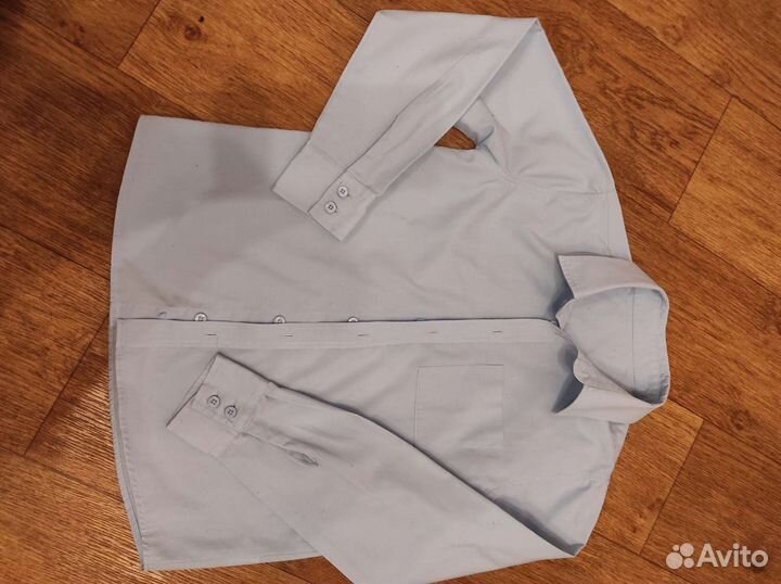 Школьный жилет (тканевый) для мальчика 140 синий