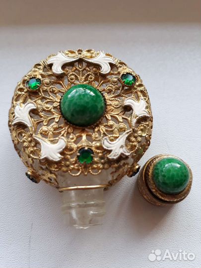 Флакон для духов винтаж Чехия СССР