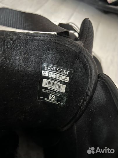 Сноубордические ботинки Salomon Synapse focus boa