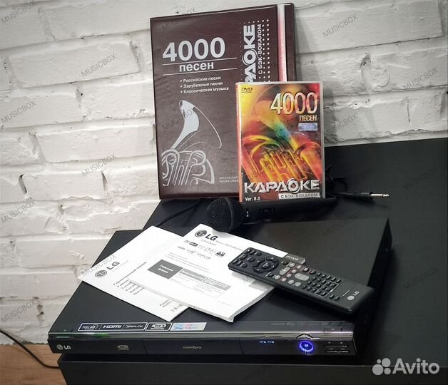 Топовый караоке/DVD/CD LG DKS-9500H
