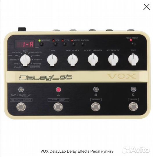 VOX DelayLab Delay Effects Pedal