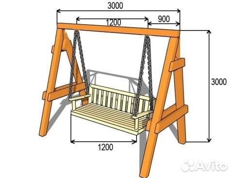 Садовые качели