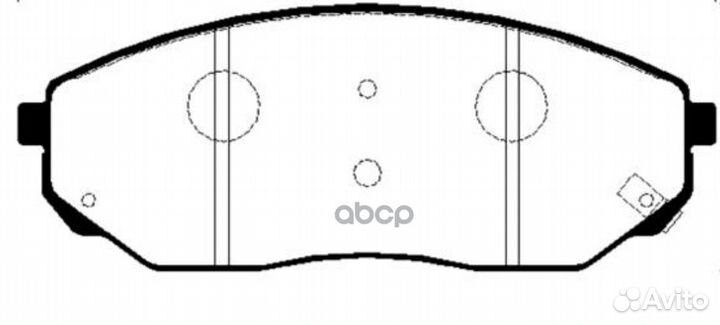 Старый номер ckkk-18) Колодки тормозные GK0524