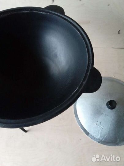 Казан чугунный 12 литров