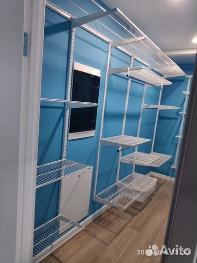 Гардеробная система на заказ от производителя