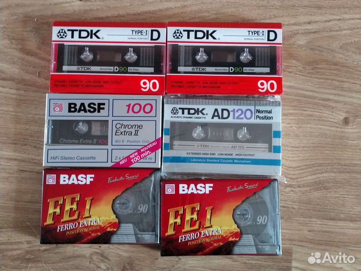 Кассеты новые
