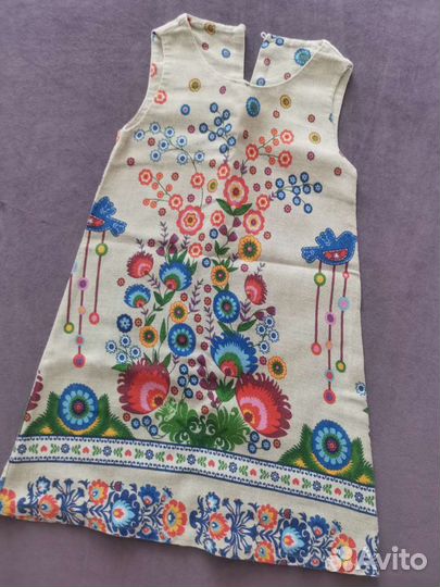 Платье в русском стиле 122