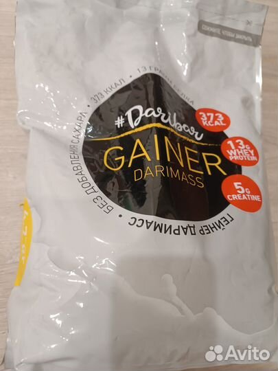 Гейнер 4,7 кг вкус банан Gainer Start Mass Daribar