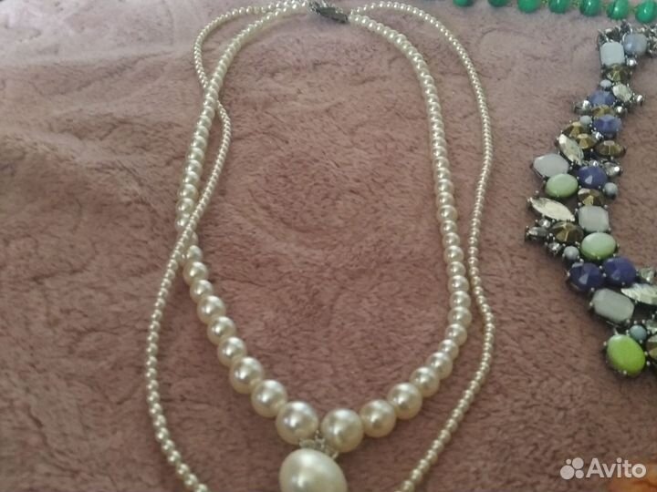 Бусы из натуральных камней