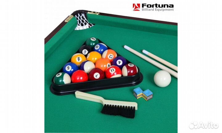Бильярдный стол Fortuna Пул 5фт 9 в 1 с
