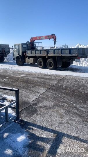 Аренда и услуги манипулятора, стрела 3 т, 10 м, борт 10 т, 6 м