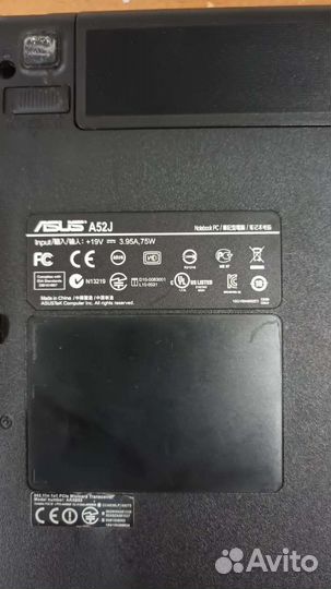 Продам ноутбук Asus A52J