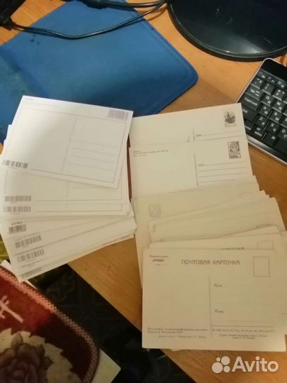 Почтовые карточки открытки наборы