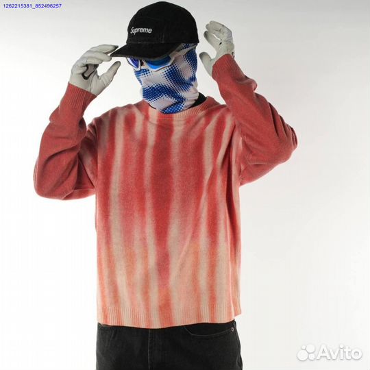 Свитер Supreme blurred logo (Арт.64609)