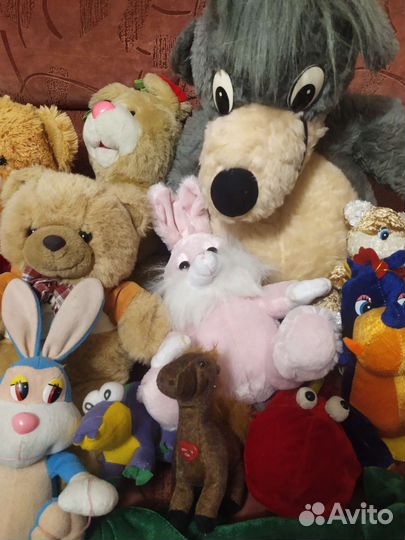Мягкие игрушки пакетом