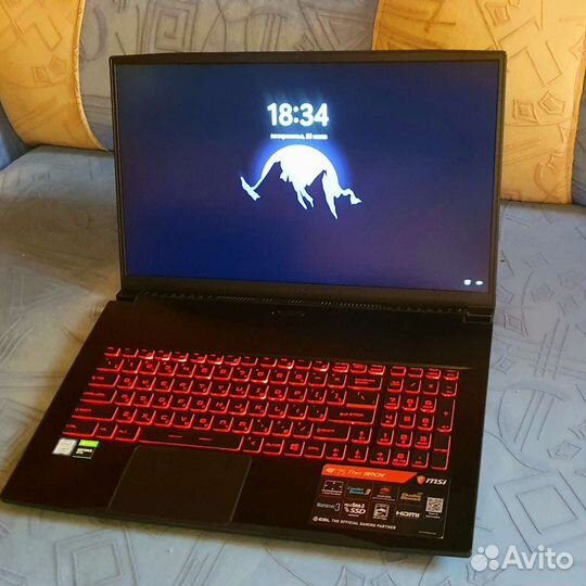 Игровой ноутбук msi gf75 Thin 9RCX