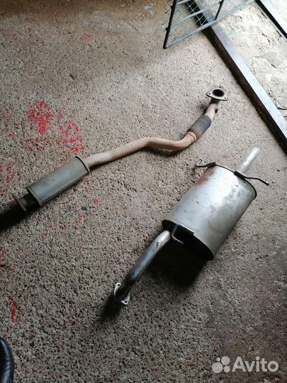 Приемная труба chevrolet lacetti