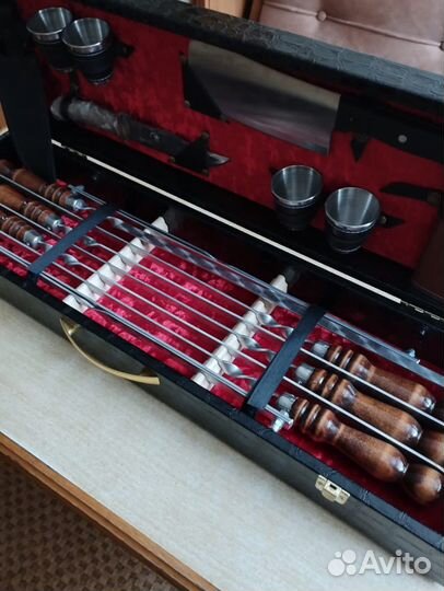 Набор шампуров в чехле