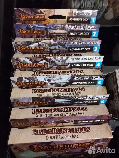 Карточная игра Pathfinder Rise of the Runelords