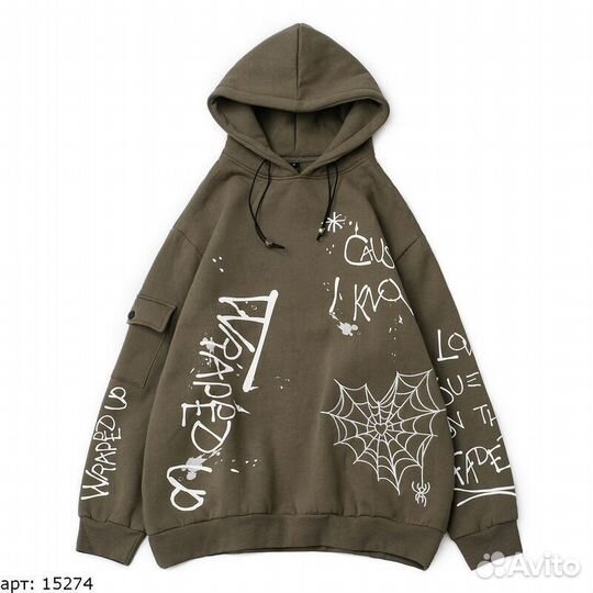 Худи Коричневое