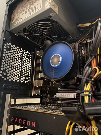 Игровой Компьютер(8ядер/16гб/RX488/SSD+HDD)