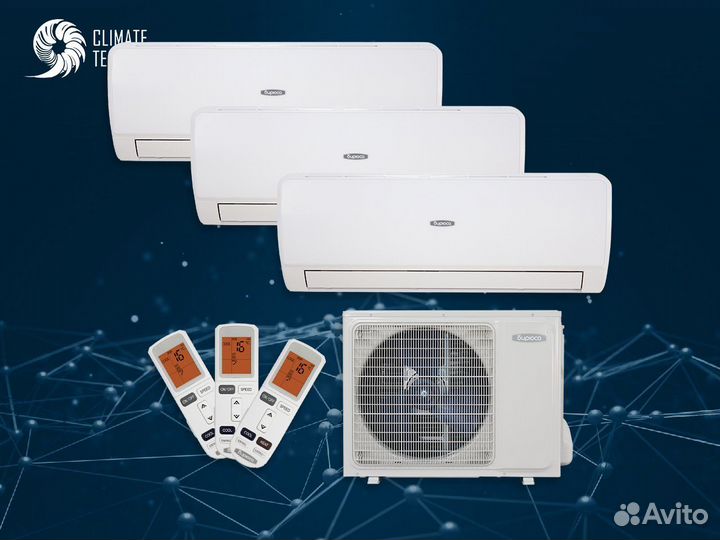 Мультисплит-система бирюса BM2-H18/4DR1