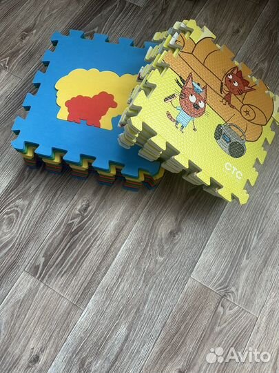 Мягкий коврик пазл