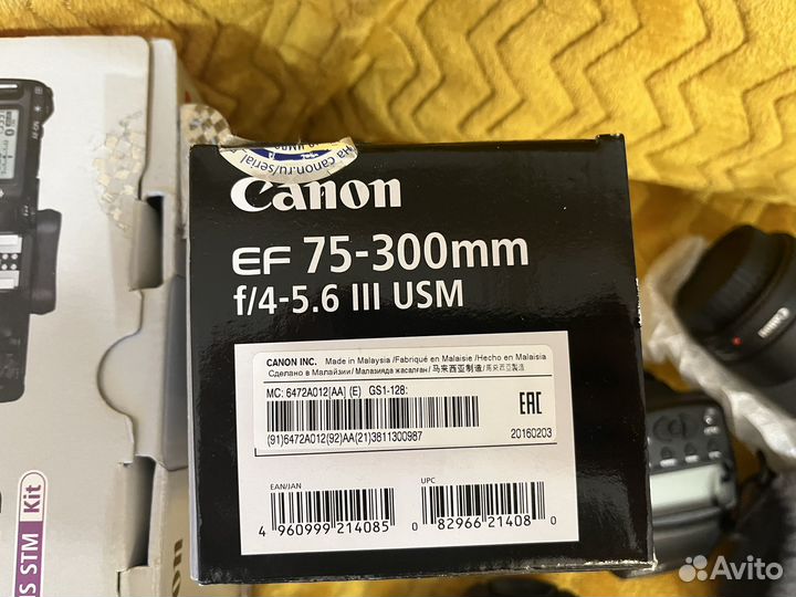 Canon77d комплект
