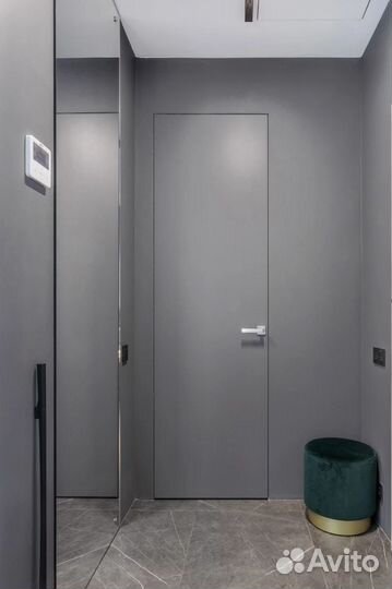 Скрытые двери своего производства