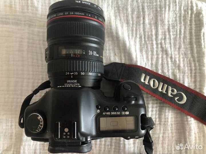 Профессиональный фотоаппарат Canon 5D с обьективом