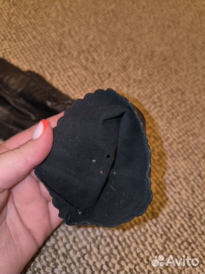 Перчатки женские кожаные