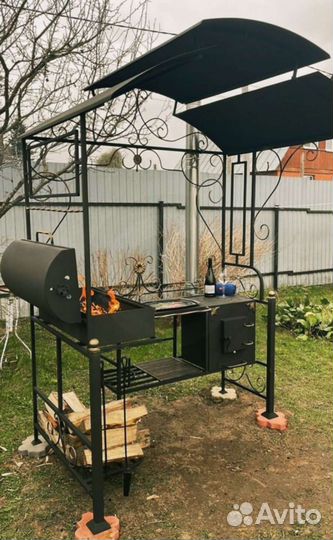 Мангал лофт