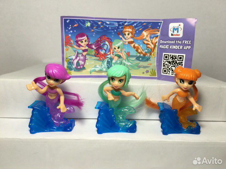 Игрушки из киндер сюрприза серии