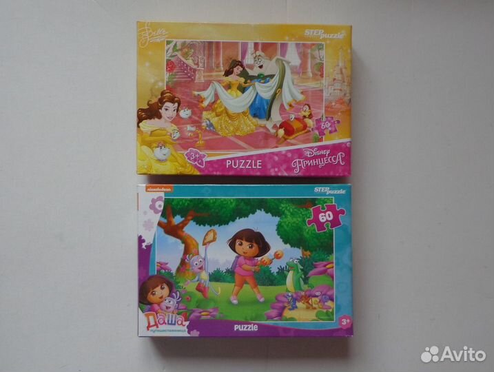 Пазлы (продажа или обмен на фигурки киндер)