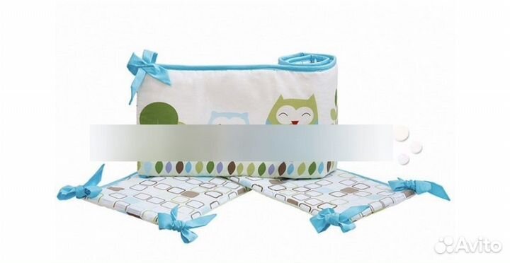 Комплект бортиков в кроватку