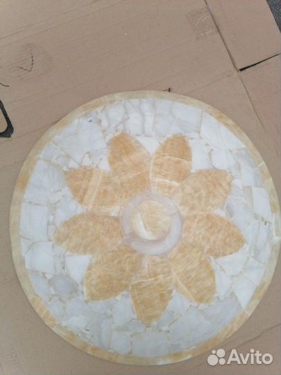 Люстра натуральный камень